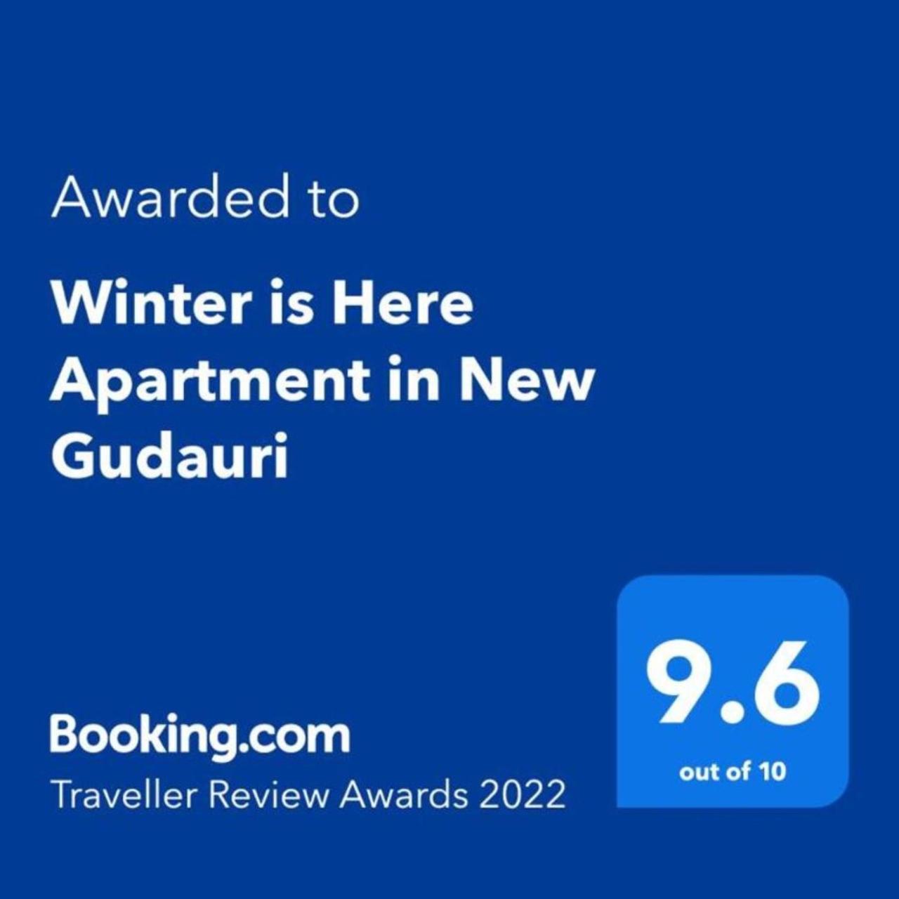 Winter Is Here Apartment In New Gudauri Exterior photo